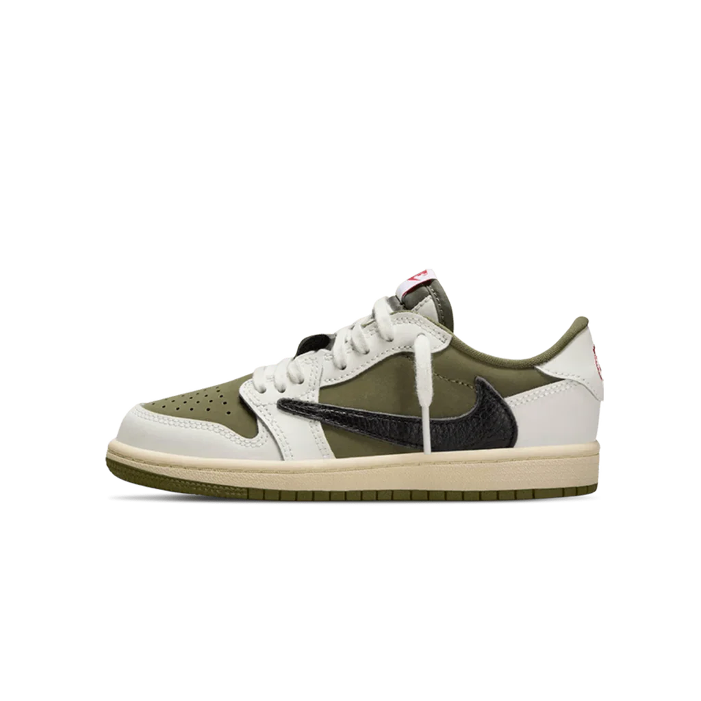 Travis Scott x Air Jordan 1 Low OG PS Medium Olive